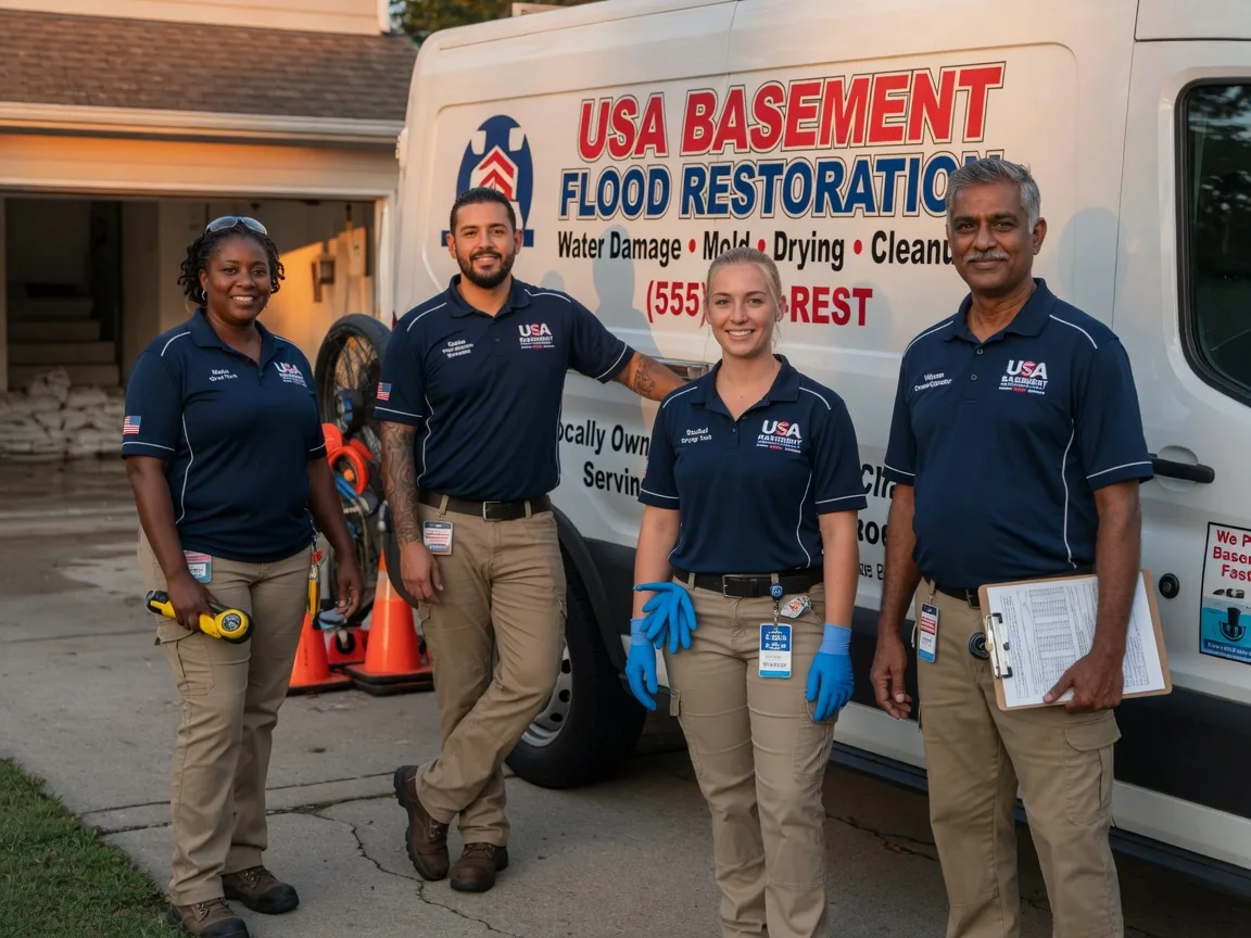 Basement Flood Cleanup company in Garwood, TX