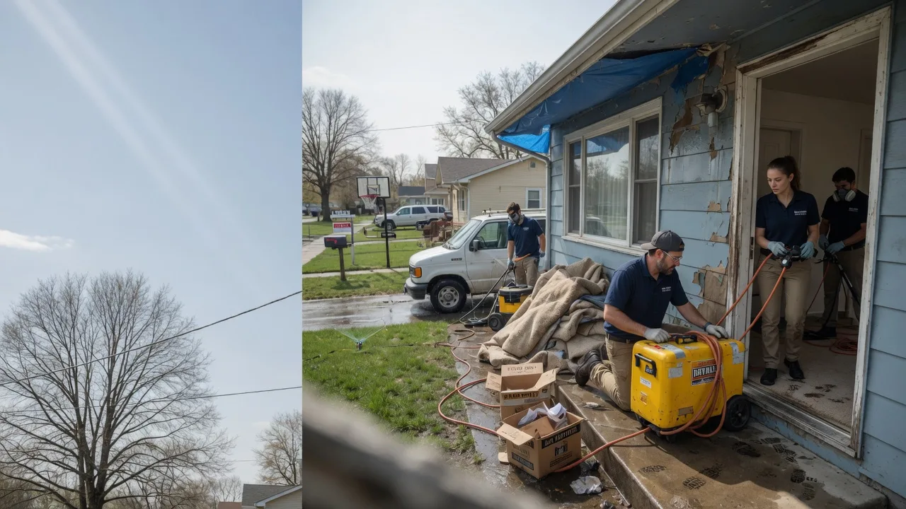 Basement Flood Cleanup in Garwood, TX near me